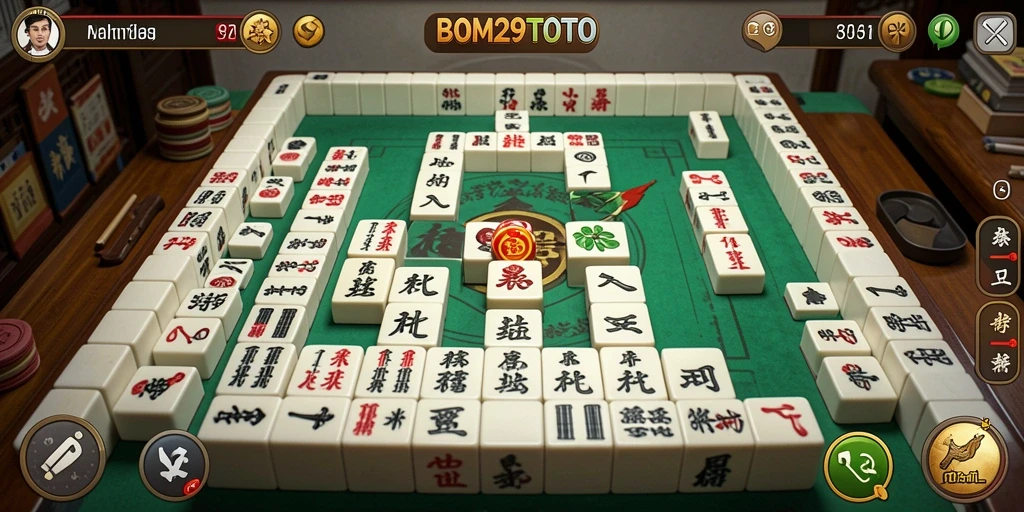 Screenshot gameplay <strong>BOM29TOTO</strong> yang menarik dan penuh warna.
