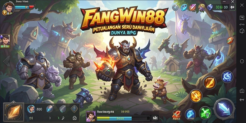 Gameplay mendebarkan di FANGWIN88 dengan berbagai monster dan petualangan.