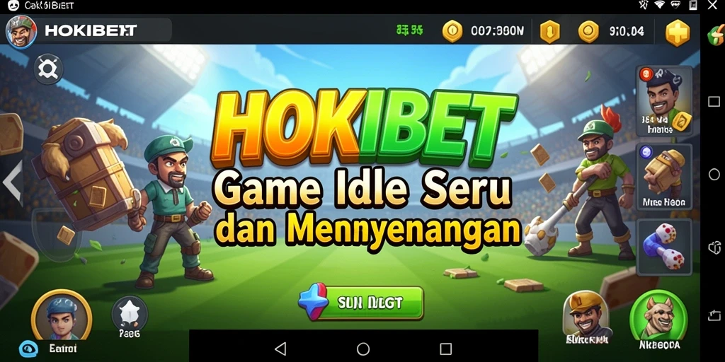 Screenshot gameplay HOKIBET menampilkan karakter dan lingkungan yang kaya warna.