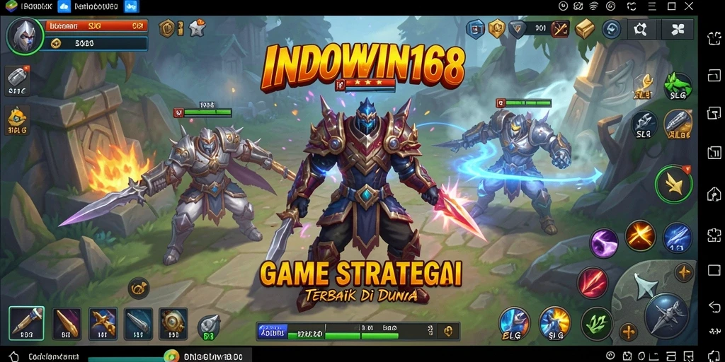 Tampilan screenshot gameplay INDOWIN168 yang mendebarkan dan penuh strategi.