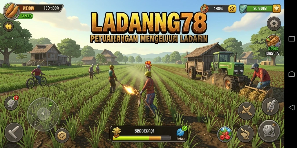 Tampilan gameplay <strong>LADANG78</strong> yang seru dan menarik.