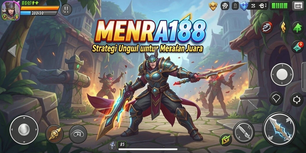 Tampilan gameplay MENARA188 dengan strategi yang mendebarkan.