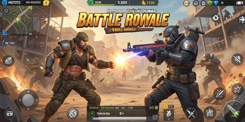Gameplay MIOTOTO yang mendebarkan dengan pertempuran seru tak terlupakan.