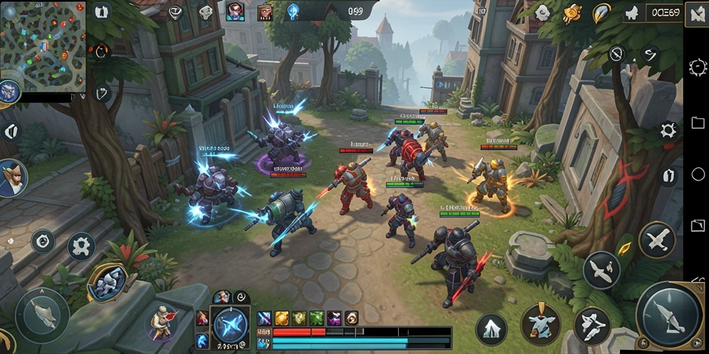 Tampilan menarik dari gameplay OCE69 yang mendebarkan.