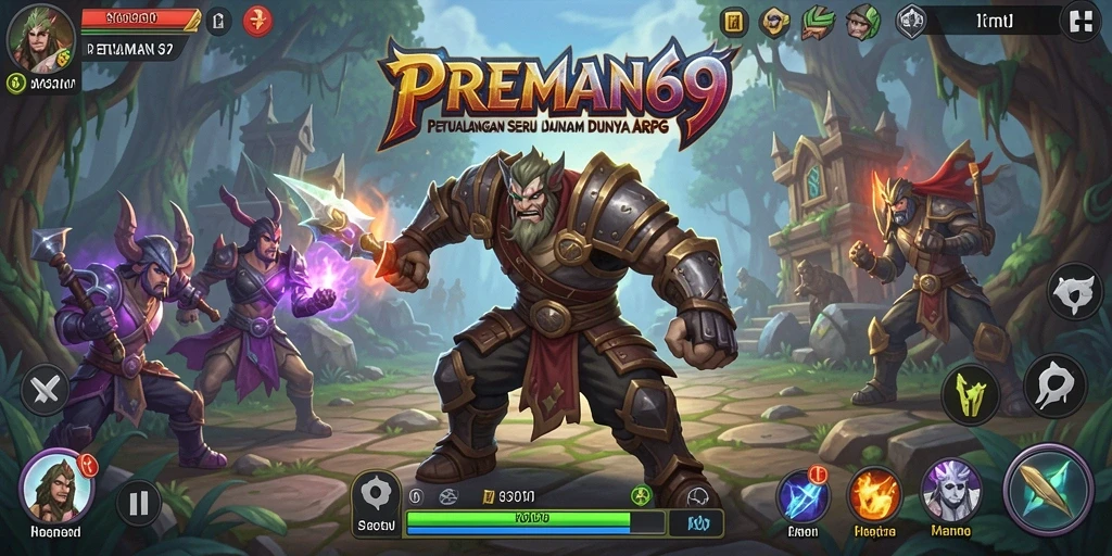 Gameplay PREMAN69 yang penuh aksi dan petualangan seru.