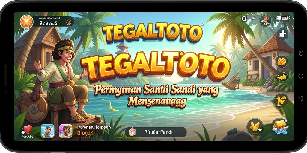 Gameplay TEGALTOTO yang menampilkan keseruan bermain.