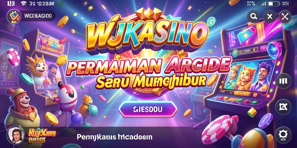 Tampilan gameplay seru dalam WJKASINO yang memikat.
